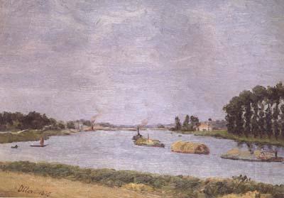 Francisco Oller y Cestero Banks of the Seine (mk06)